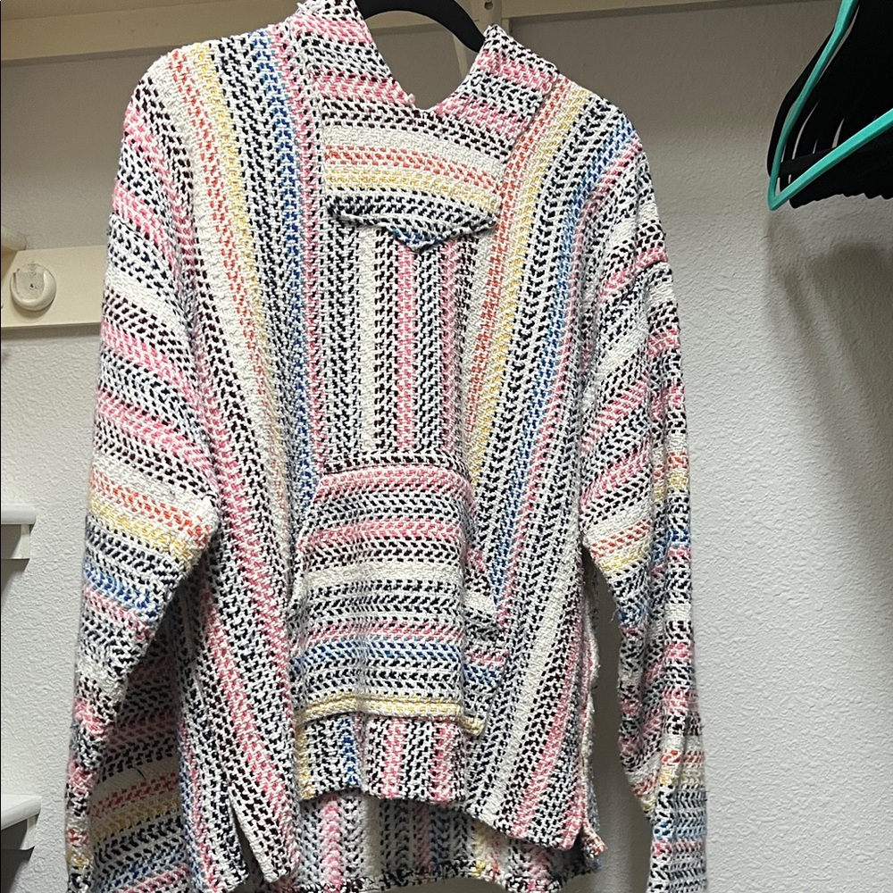 Colorful Striped Women's Sweater